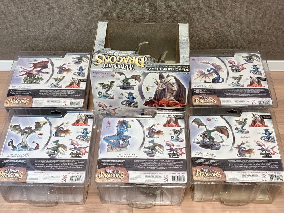 【未開封・極美品】マクファーレン ドラゴン シリーズ5 コンプリートセット