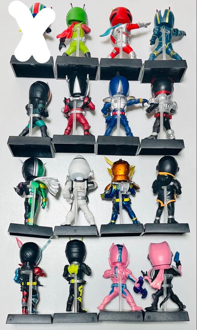 仮面ライダー 50th anniversary deforme-x セミコンプ