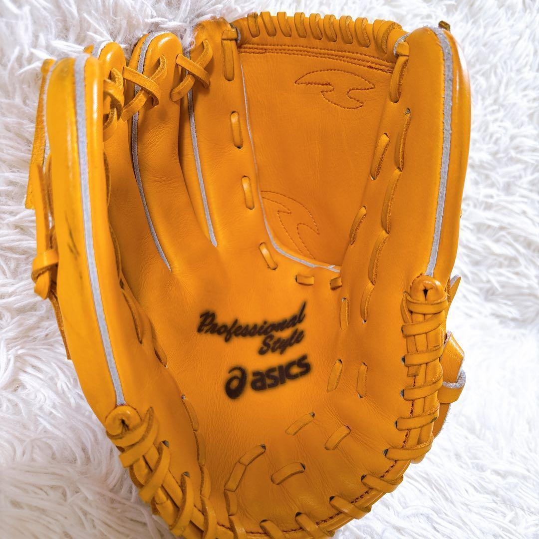 【希少☆美品☆左投げ】アシックス限定ダルビッシュ有モデル　軟式グローブ　野球