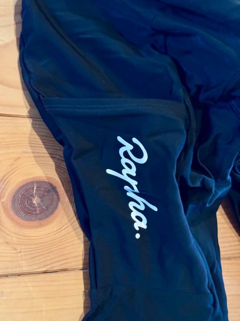 【美品】Rapha ラファ コア カーゴ ビブタイツ ブラック Lサイズ