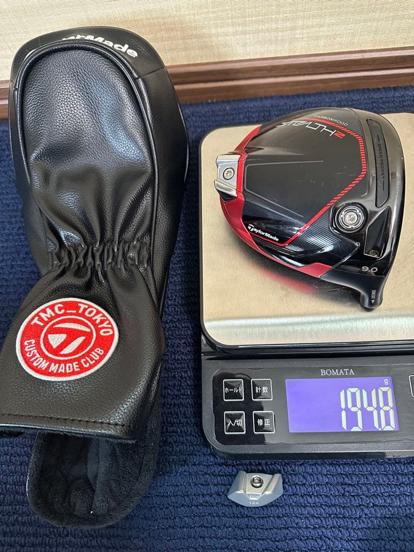 状態良好 ステルス2 9度 ドライバーヘッド　テーラーメイド　TMC TOKYO