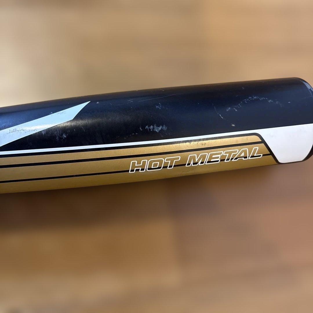 ミズノ 少年野球用バット　ホットメタル