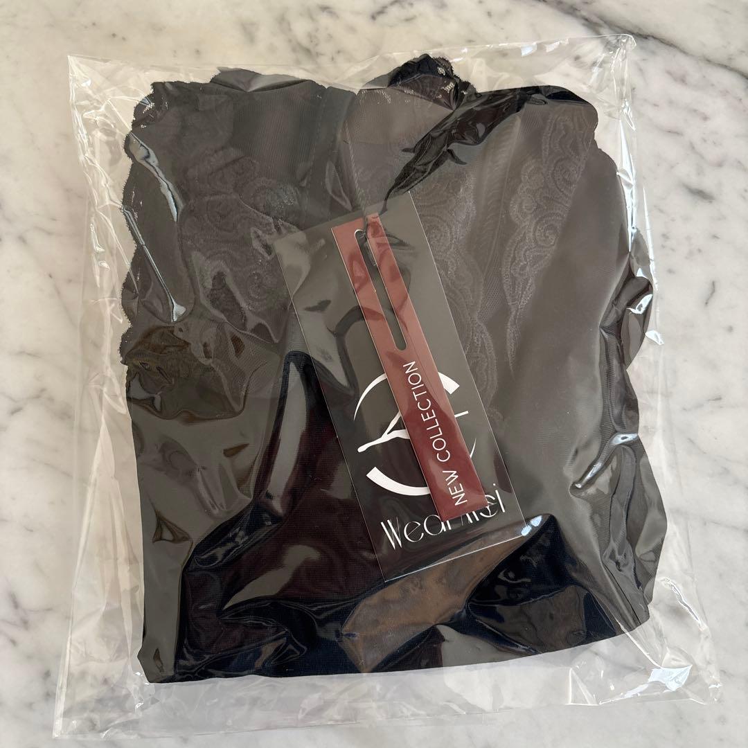 Wear Moi ウェアモア　新品　ブラック レースバック レオタード
