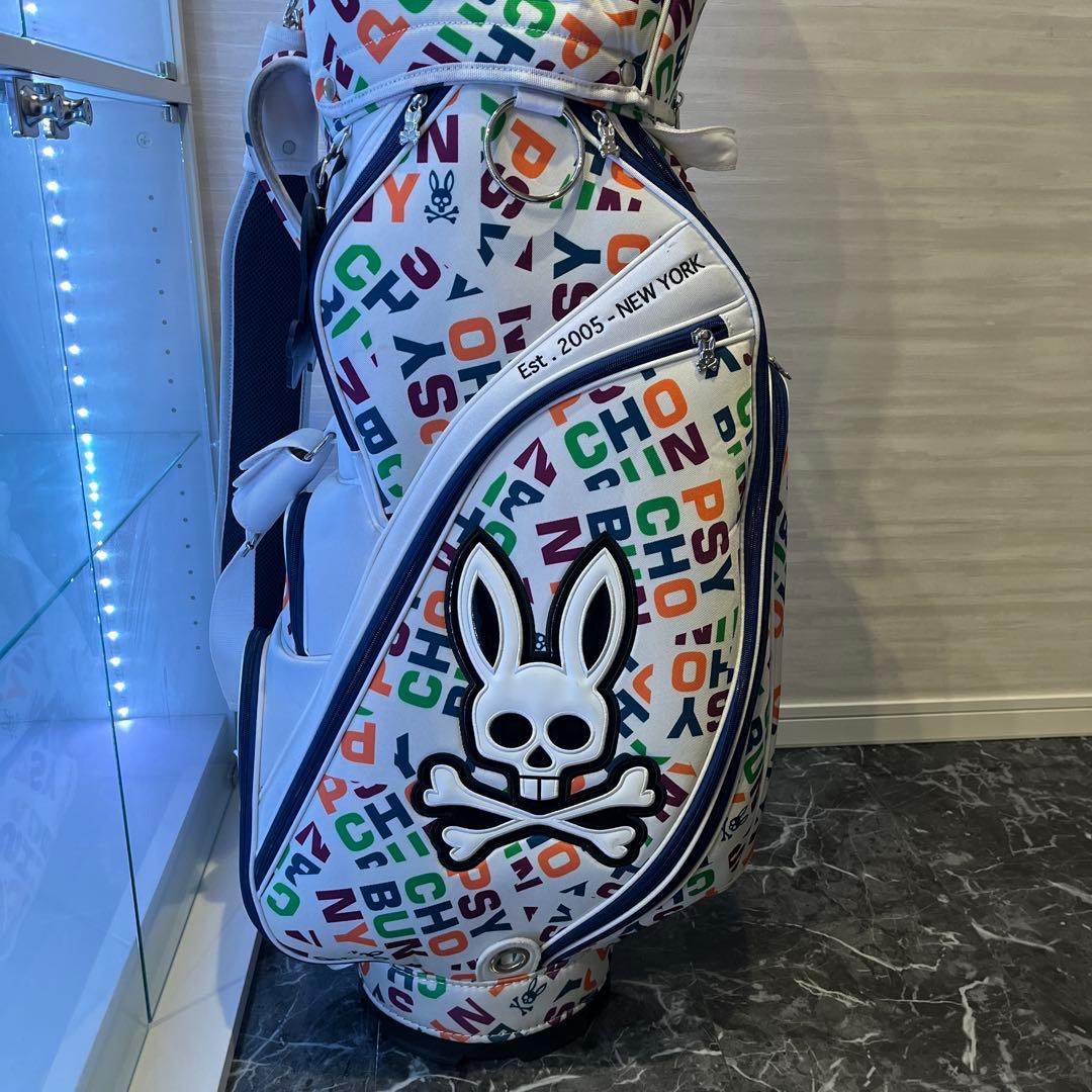 PSYCHO BUNNY キャディバッグ カートバッグ　セット　サイコバニー