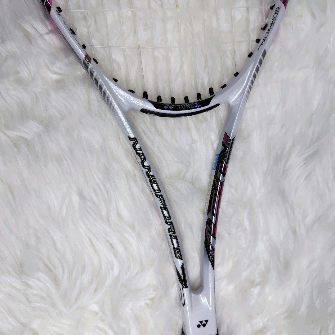 YONEX NANOFORCE 7S REV 　軟式ラケット　スマッシュピンク
