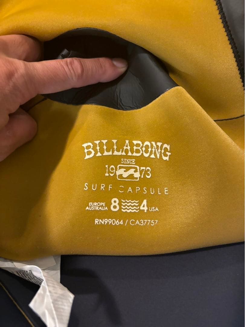 Billabong ウエットスーツ3mm