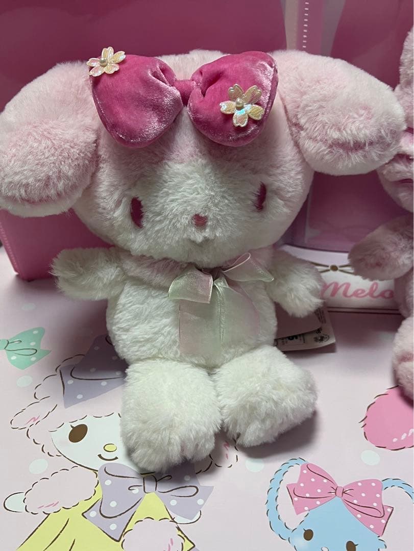 マイメロ＆ハローキティ♡ 2019年 サクラドール ぬいぐるみセット レア♡希少