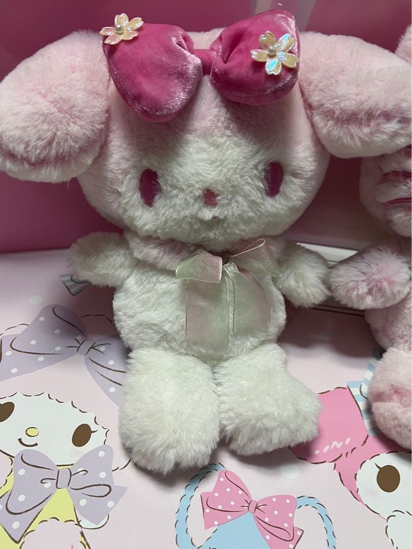 マイメロ＆ハローキティ♡ 2019年 サクラドール ぬいぐるみセット レア♡希少