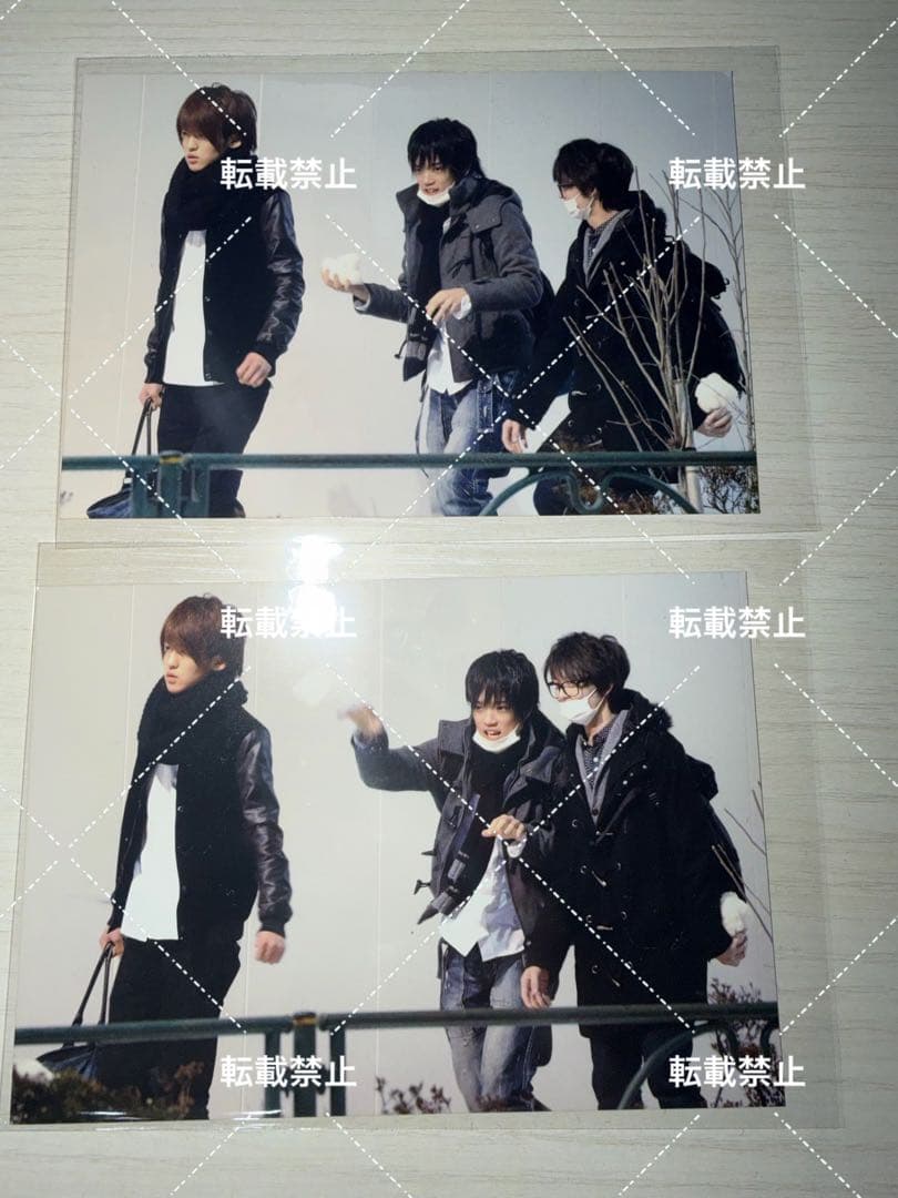 目黒蓮　原嘉孝　小林瑞生　写真5枚セット