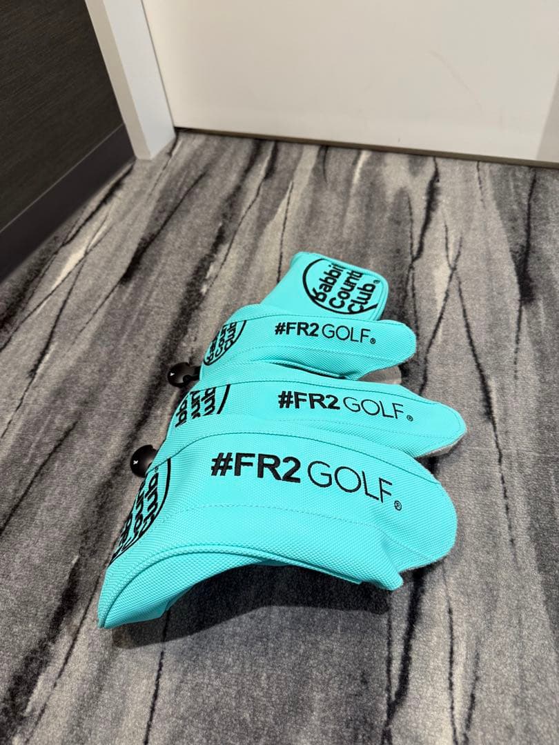 【極美品】FR2GOLF 沖縄限定キャディバッグ＆カバーセット ターコイズブルー
