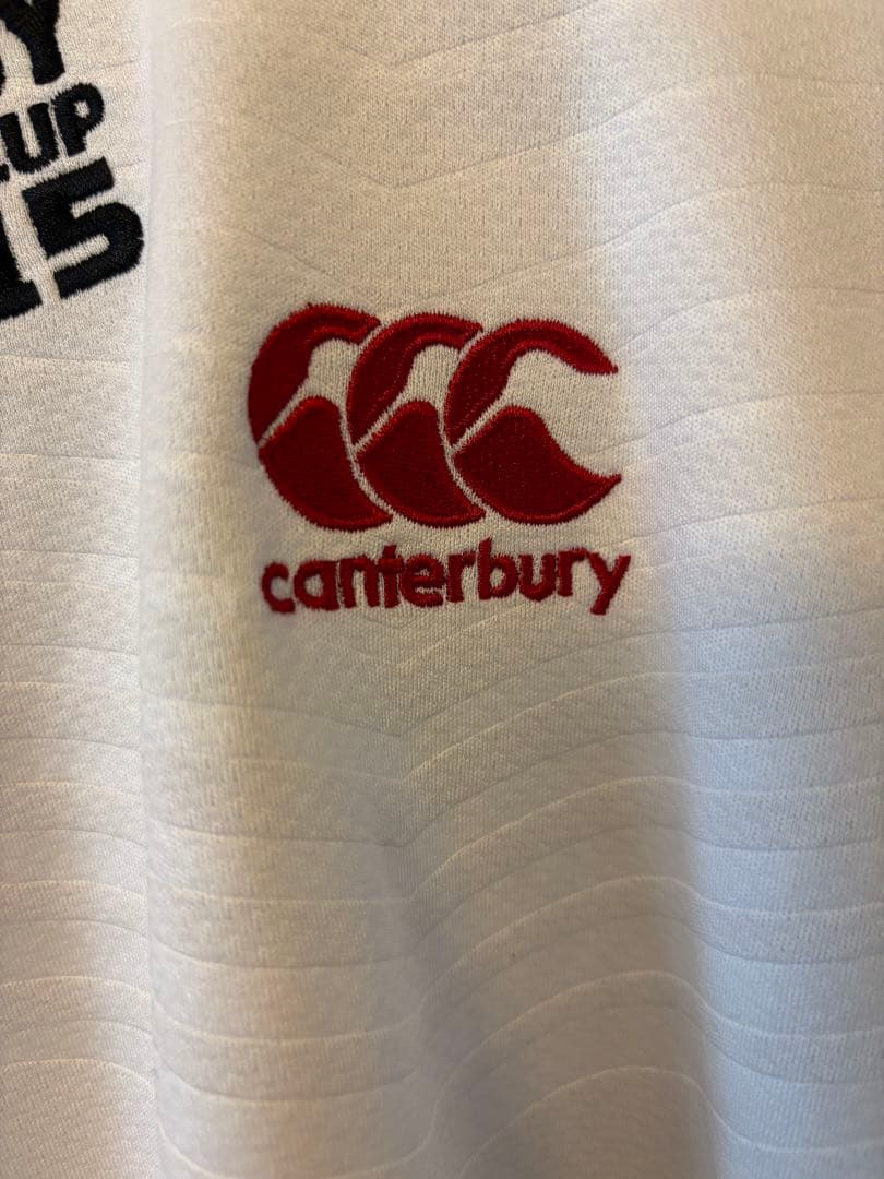 美品 canterbury ラグビーワールドカップ2015 イングランドMサイズ