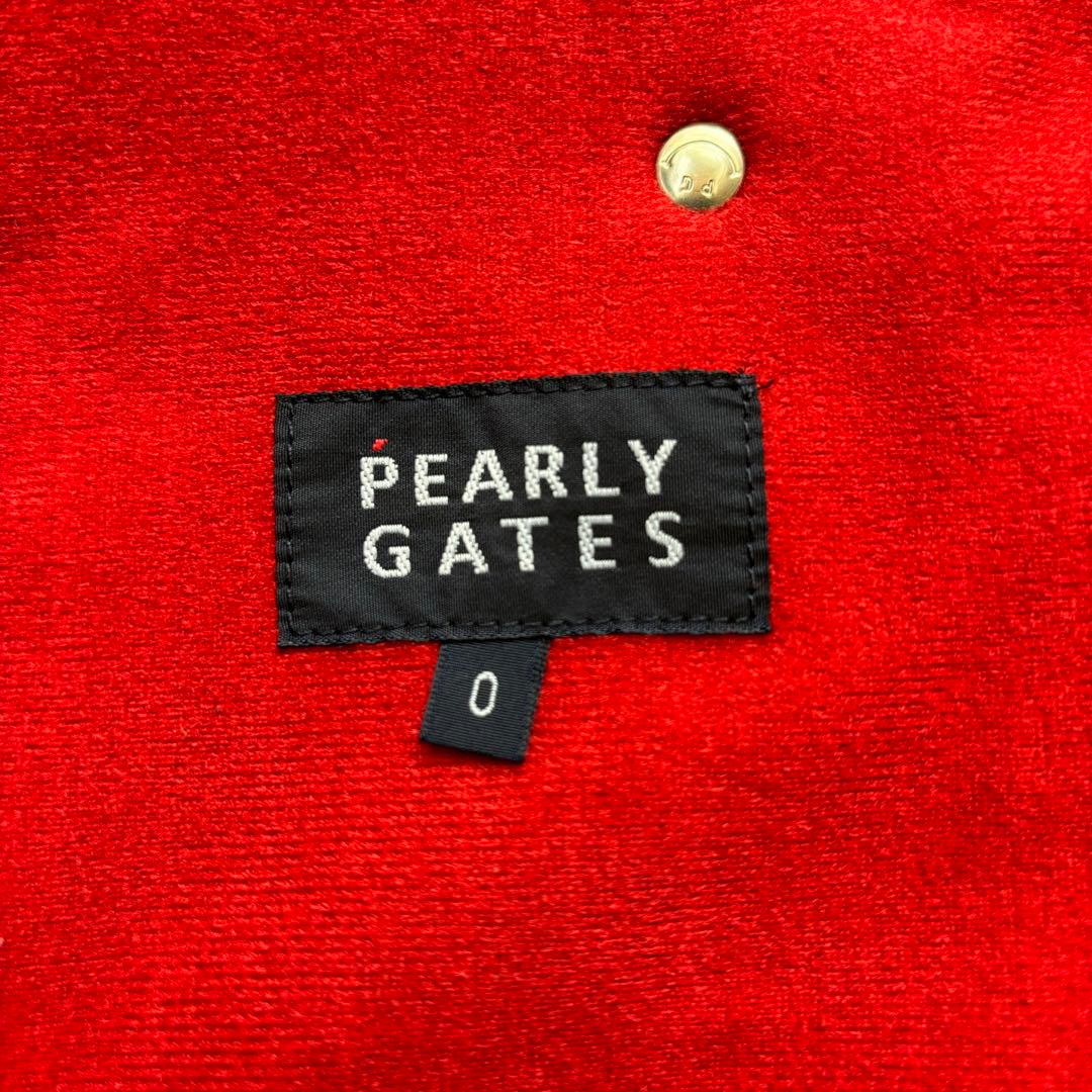 PEARLY GATES 蓄熱スカート ニコちゃん ワッペン レディース0