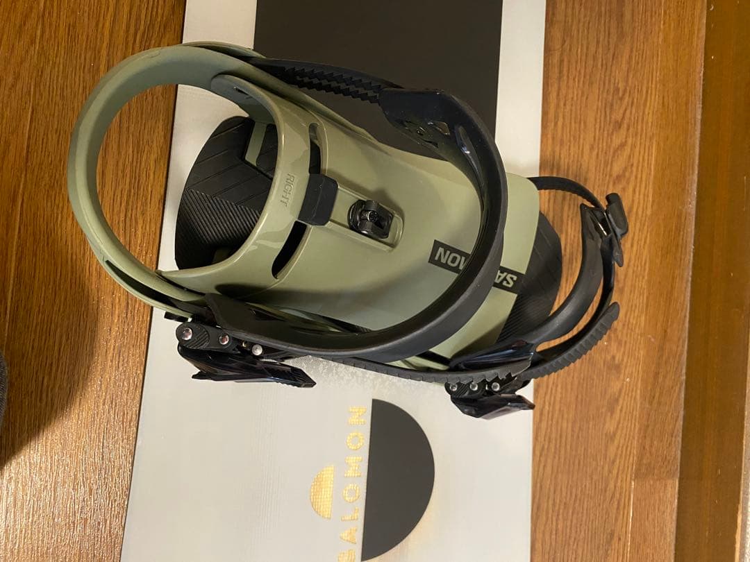 サロモン スノーボード板 Reflect 156cm ビンディング付き