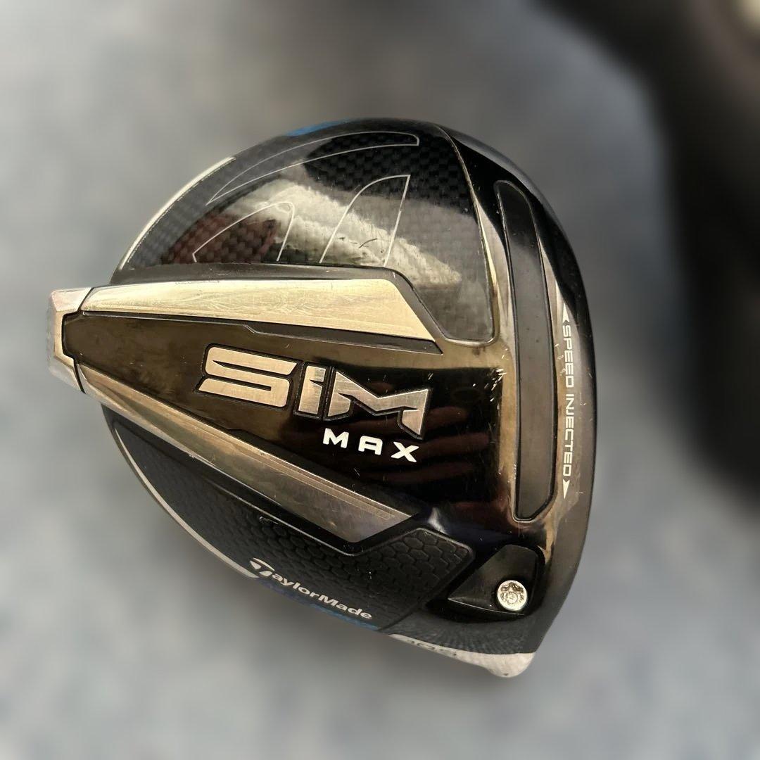 《テーラーメイド》SIM MAXドライバーヘッド10.5°＋ヘッドカバー