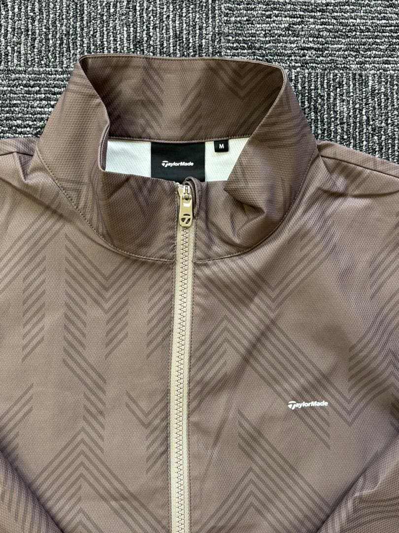 TaylorMade ブラウン ナイロンジャケット M