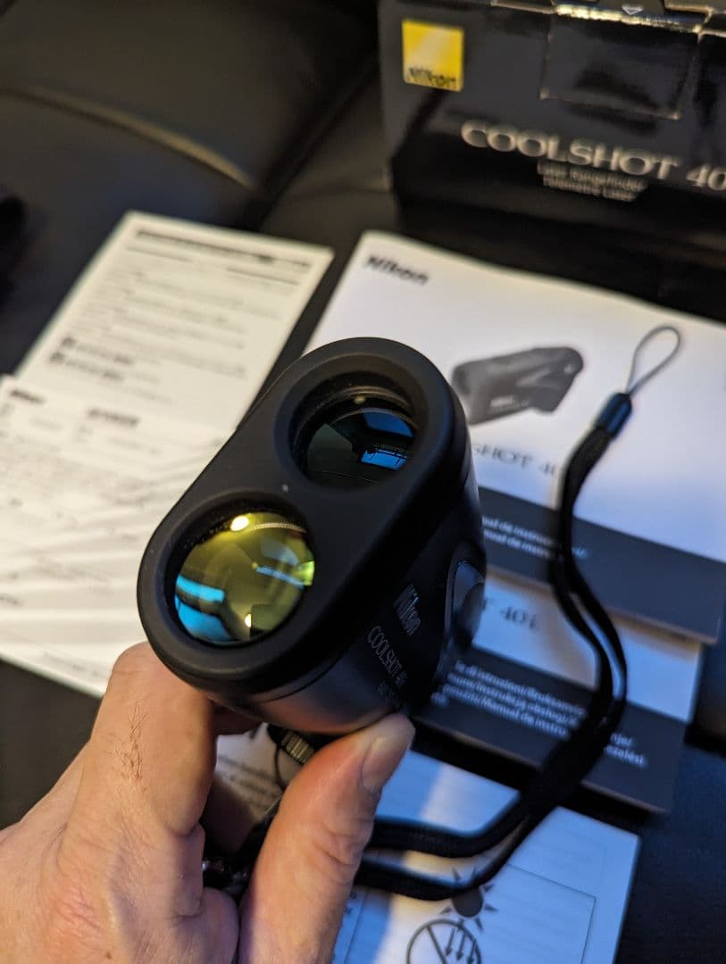 【マッシー】Nikon COOLSHOT 40i ゴルフ用距離計【高低差】
