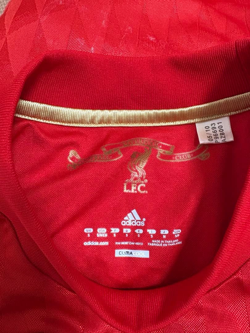 希少 Liverpool リバプール 2010 2011 ユニフォーム 長袖