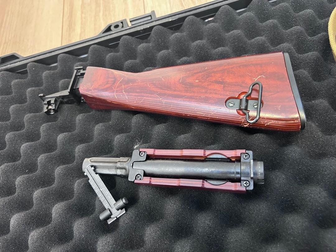 東京マルイ　AKM GBB カスタム　サバゲー　引退品　ガスガン　ガスブロ