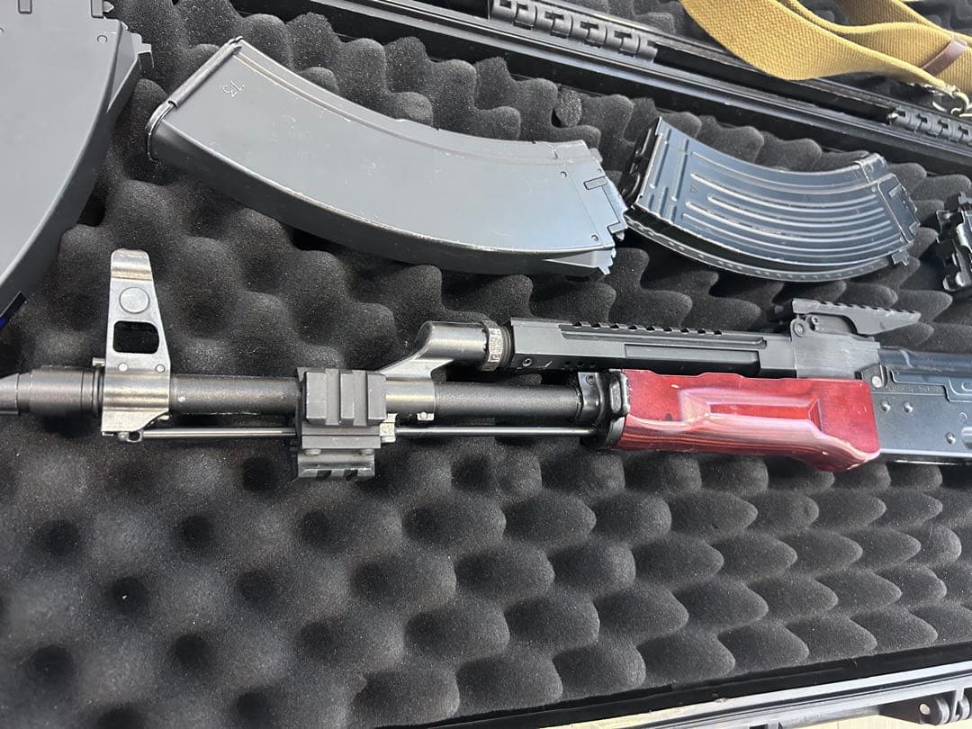 東京マルイ　AKM GBB カスタム　サバゲー　引退品　ガスガン　ガスブロ