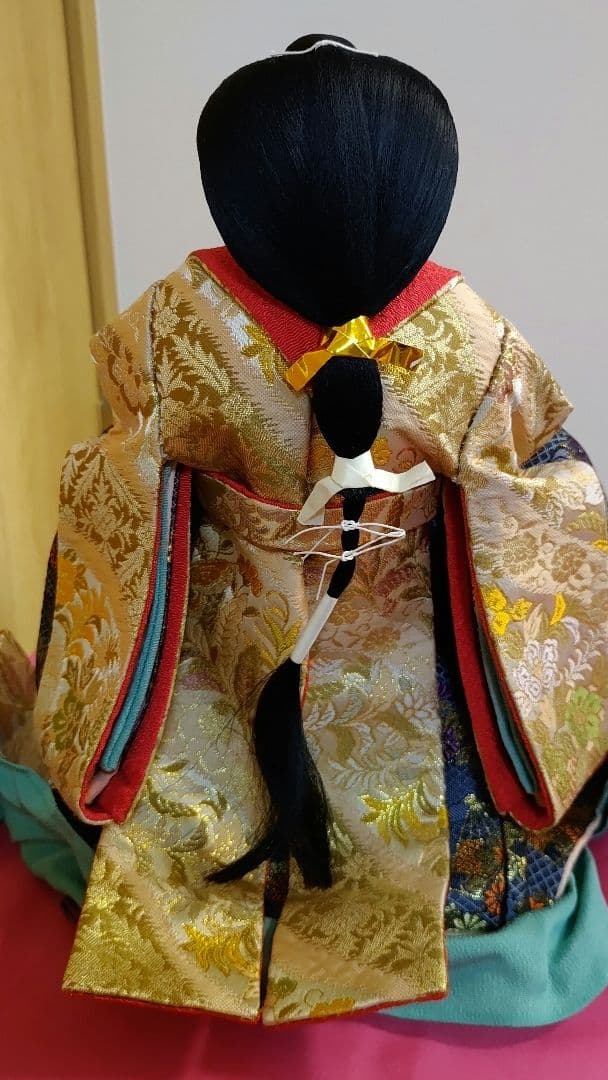 雛人形 三人官女 台座付き
