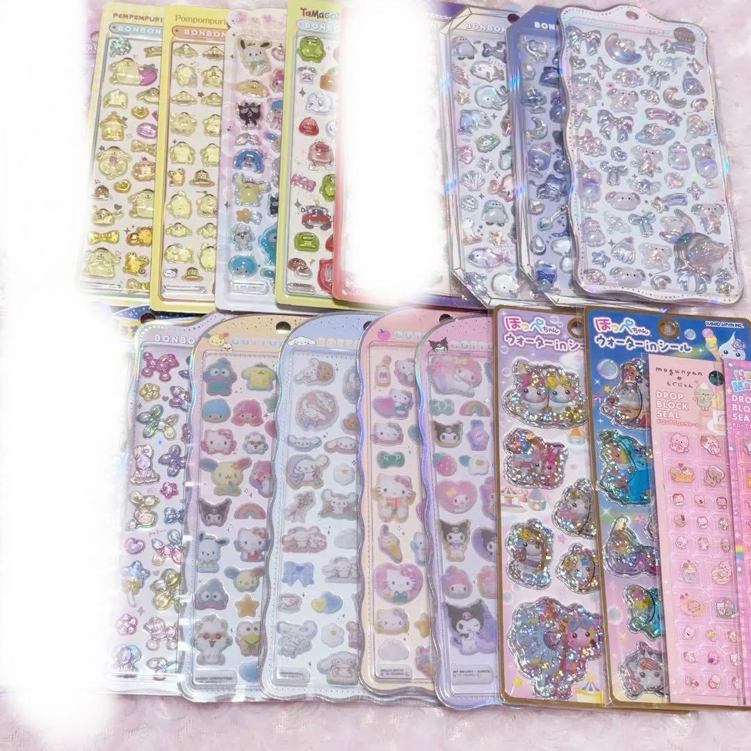 正規品 ボンボンドロップシール うるちゅる サンリオ オリジナル スンスン