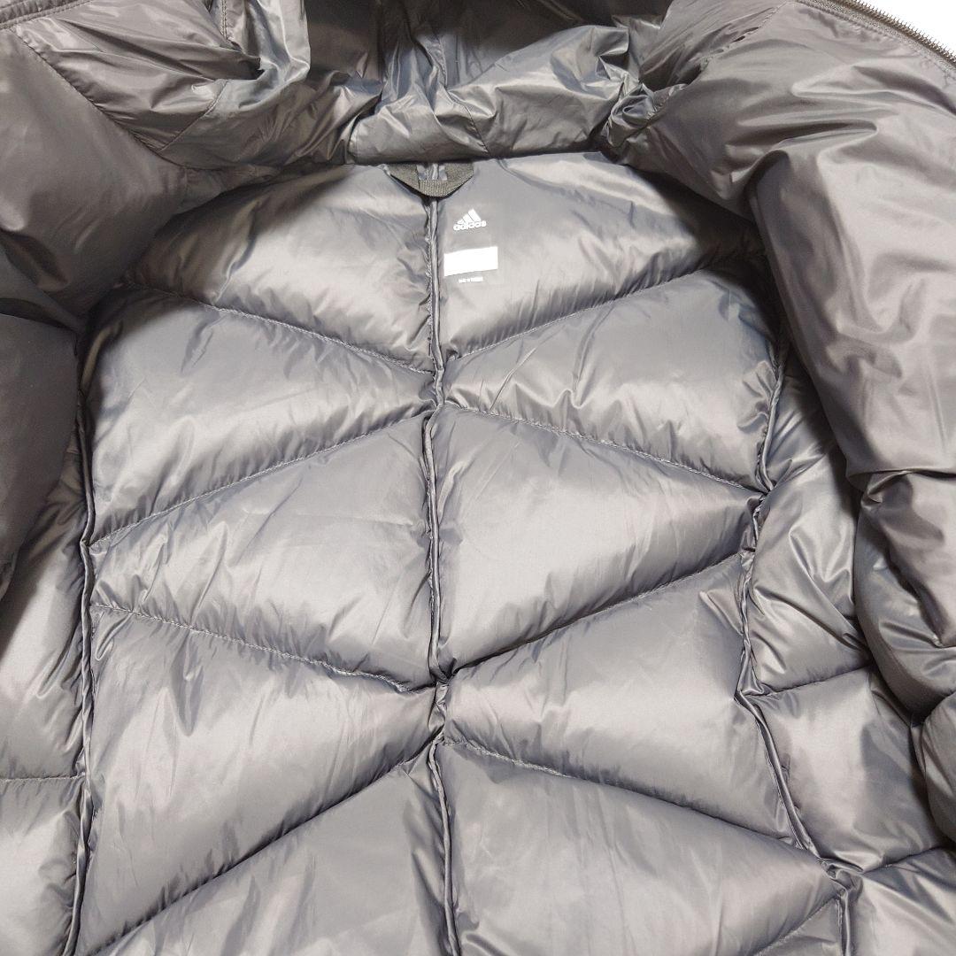 【美品】adidas アディダス ダウンベンチコート レディース　M　ブラック