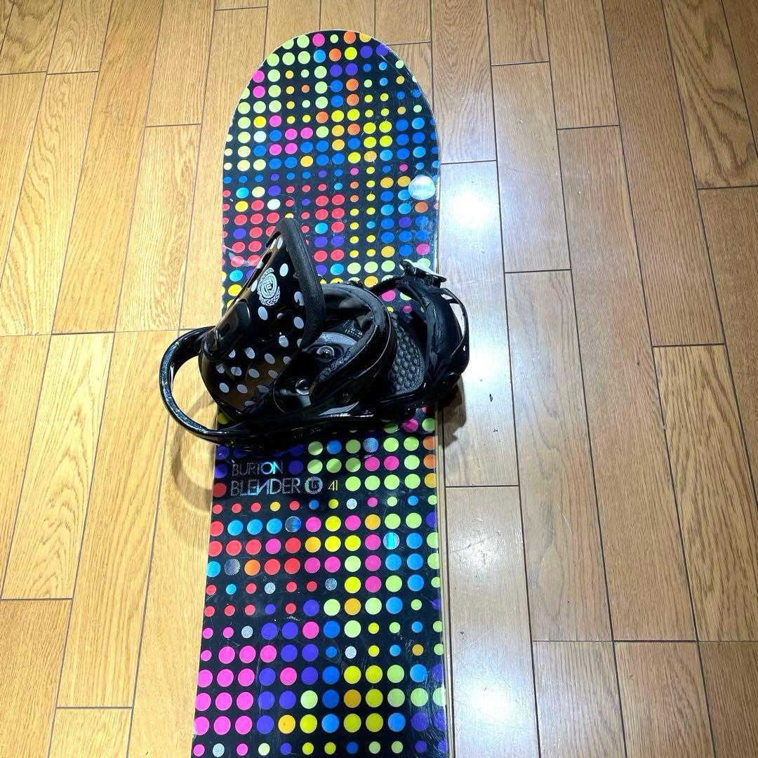 【値下げ】burtonバートンblender141 2点セット　女性初中級向け