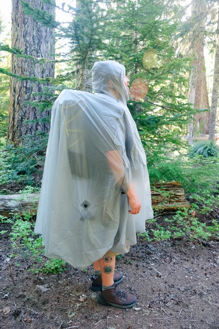 新品未使用 Six Moon Designs Gatewood Cape グレー