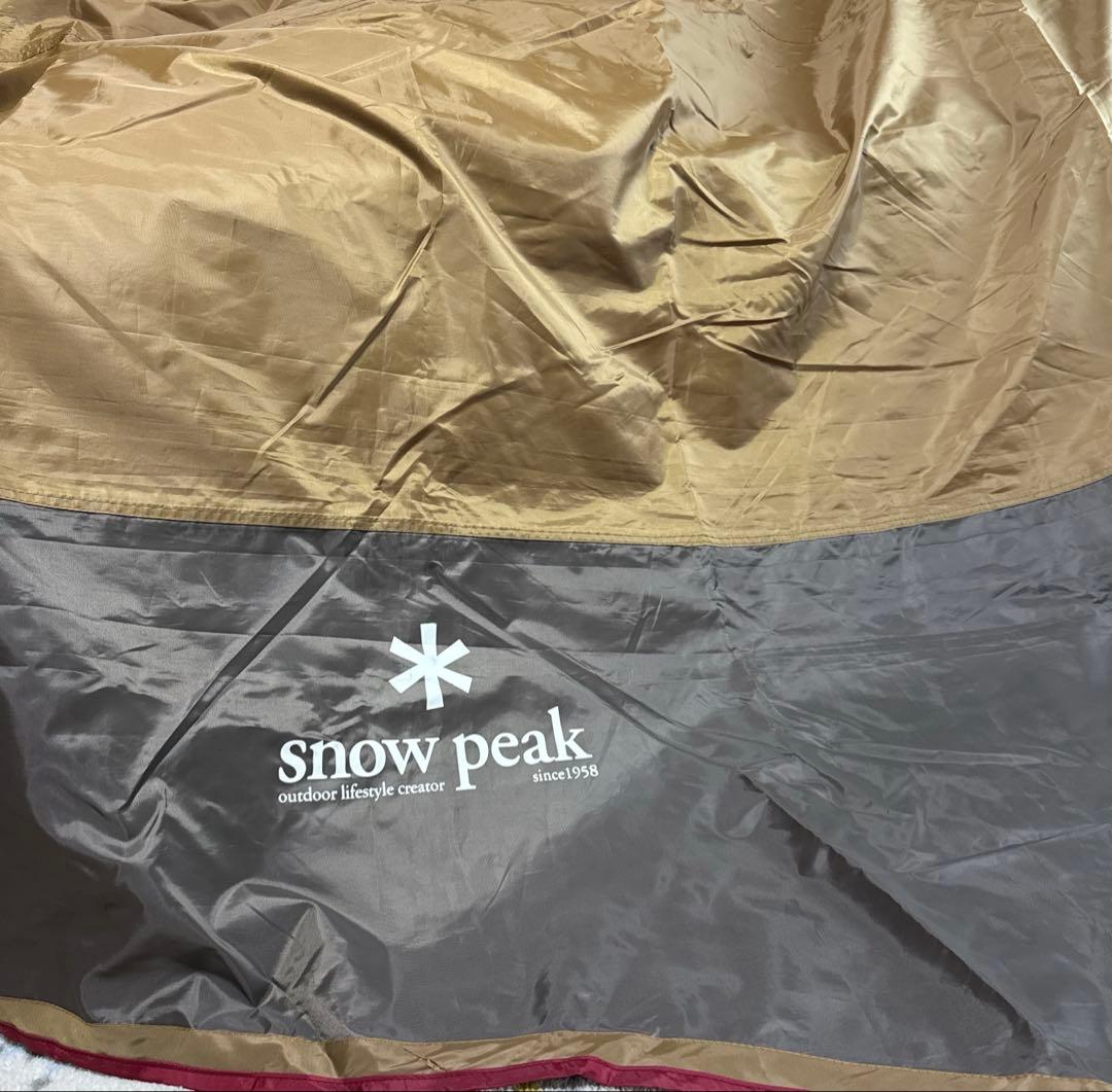 スノーピーク peakオリジナルヘキサ（M）タープ中古品キャンプ