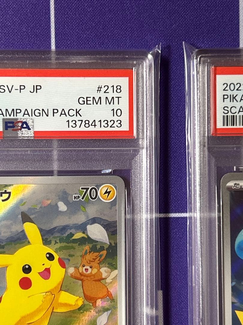 ピカチュウ　夏プロモ　みんなでぼうけん　psa 10連番