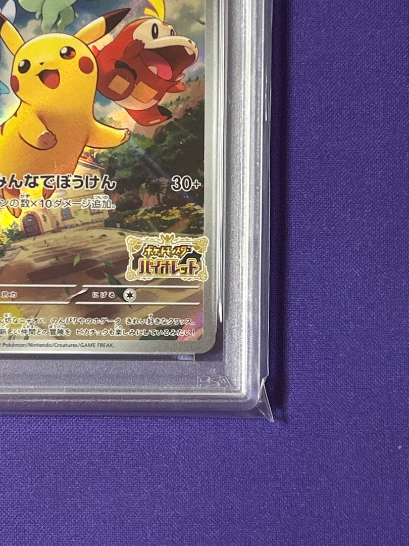 ピカチュウ　夏プロモ　みんなでぼうけん　psa 10連番