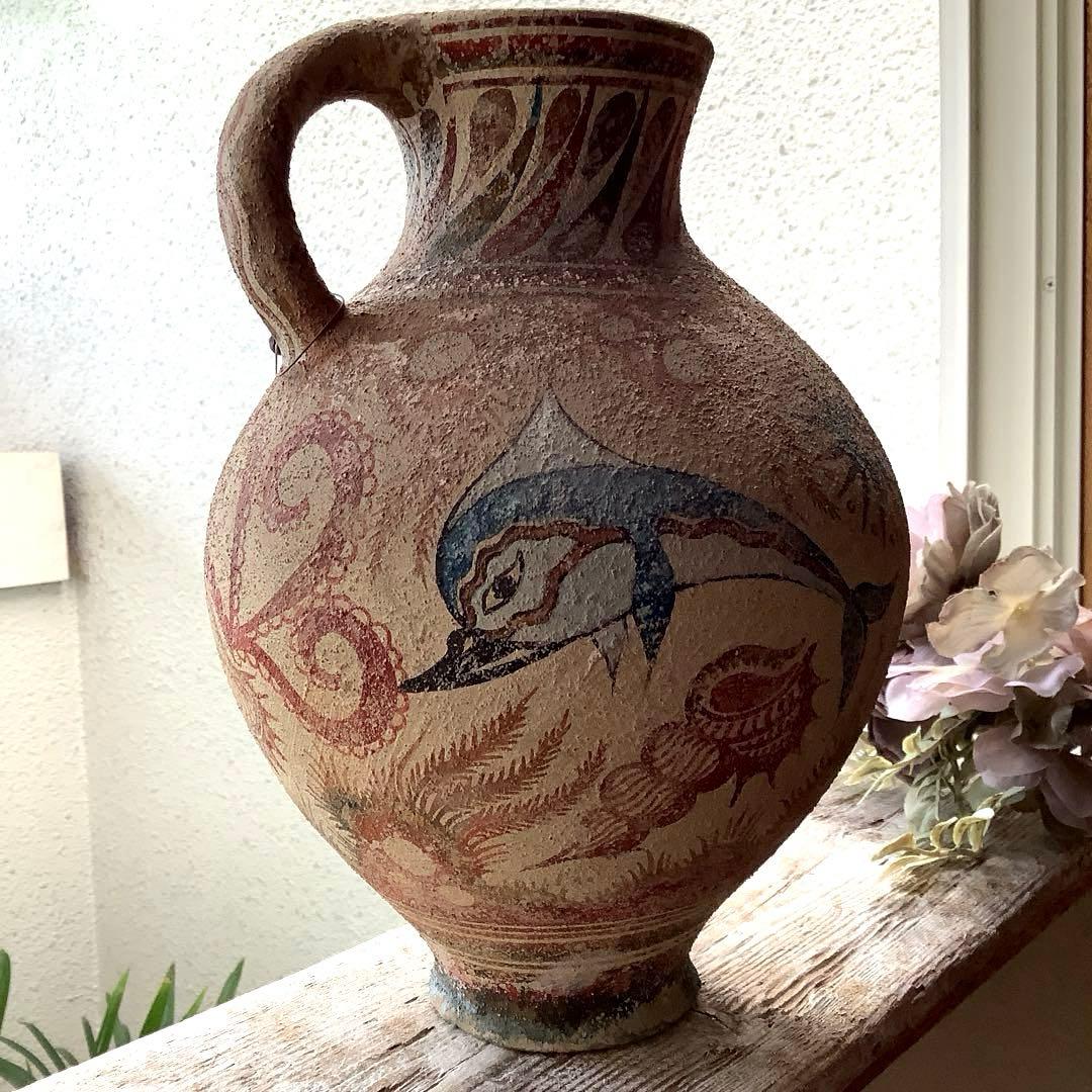 ヴィンテージ　古代ギリシャ　ミノア文明　水差し　複製