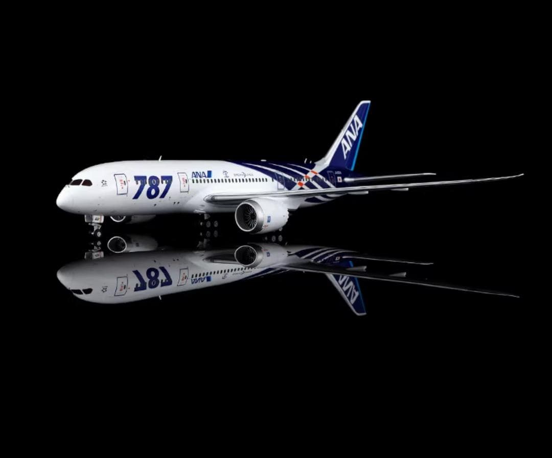 【新品・即納】鯖塗装 ANA B787-8 1/200 JA801A