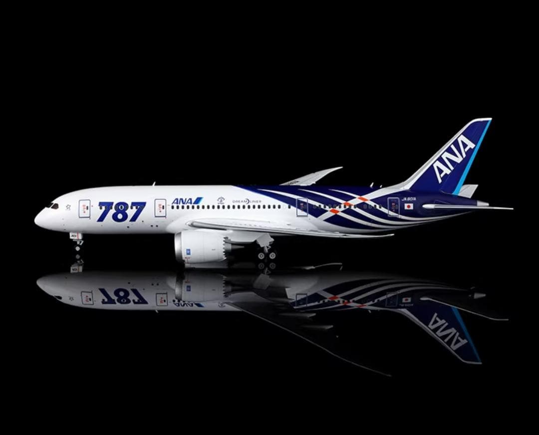 【新品・即納】鯖塗装 ANA B787-8 1/200 JA801A