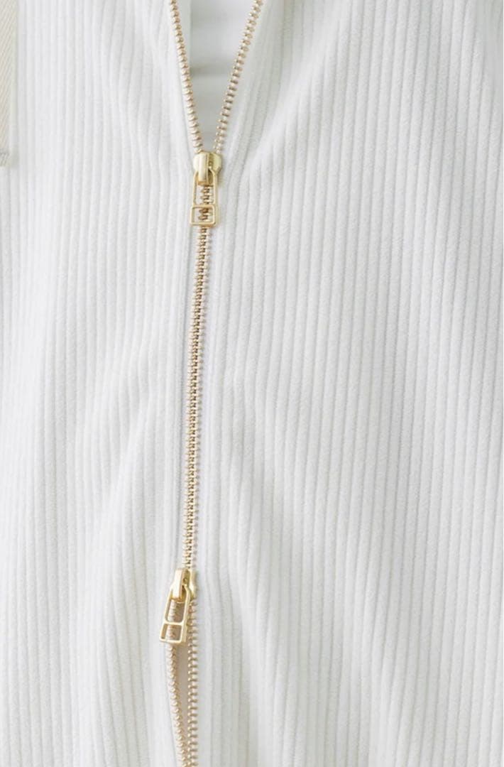 新品★【SUKALA】スフレリブダブルジップフーディ(スモークピンク)