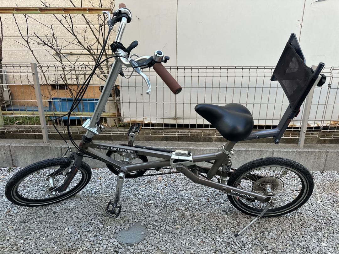 Tartaruga折りたたみ自転車 E-Vehicle 中古整備済 スタンド欠損