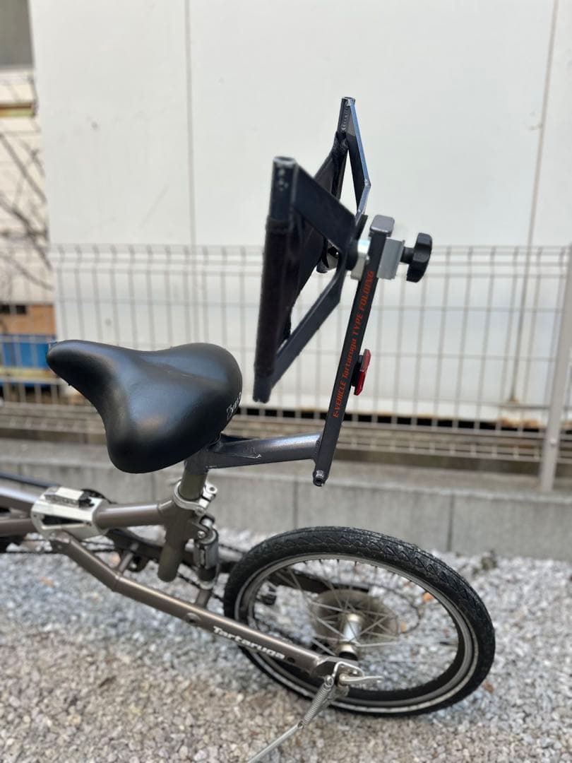 Tartaruga折りたたみ自転車 E-Vehicle 中古整備済 スタンド欠損