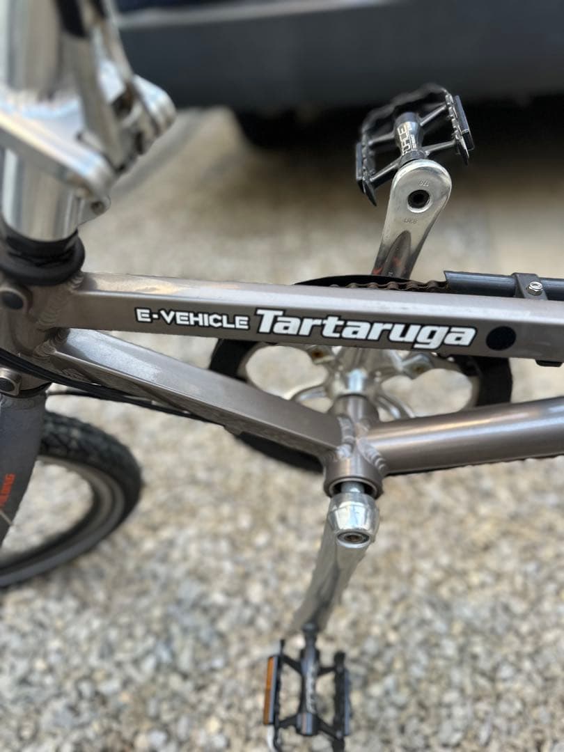 Tartaruga折りたたみ自転車 E-Vehicle 中古整備済 スタンド欠損