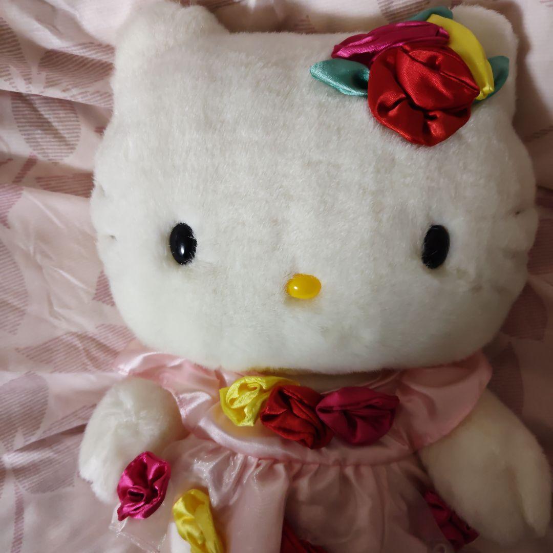 激レア絶版品！　ハローキティ　応募者限定受注生産品　ローズキティ　ぬいぐるみ
