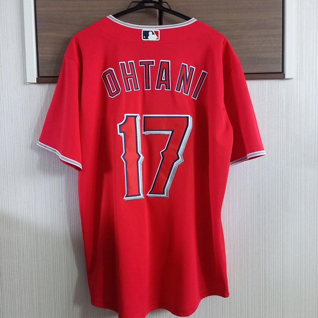 大谷翔平　エンゼルス OHTANI 17 ユニフォーム キャップ セット