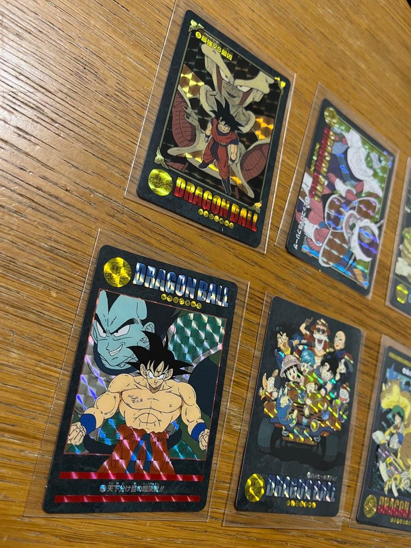 ドラゴンボールカードダス　ビジュアルアドベンチャー　キラ10枚　ホログラムシール