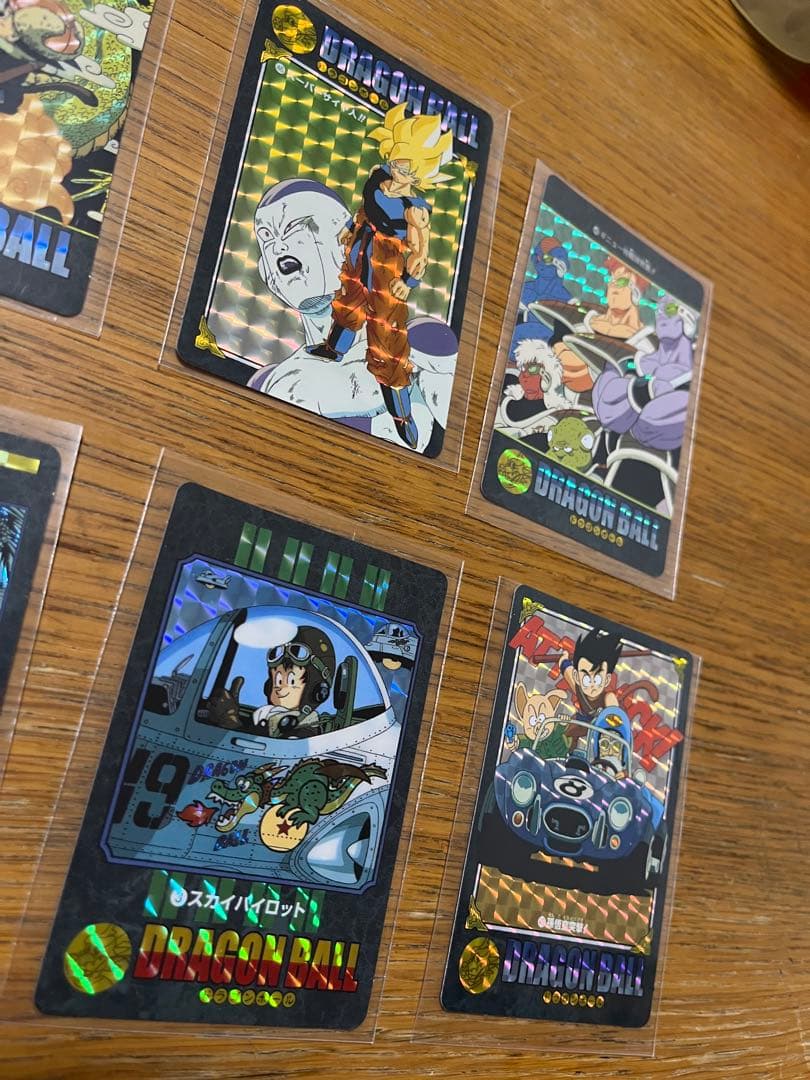 ドラゴンボールカードダス　ビジュアルアドベンチャー　キラ10枚　ホログラムシール