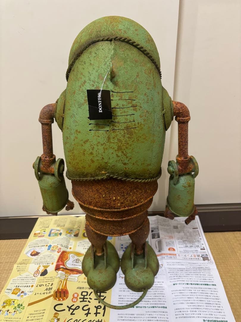 ロボット アイアン アイアンロボット 置物 オブジェ メタルロボの置物 Sol