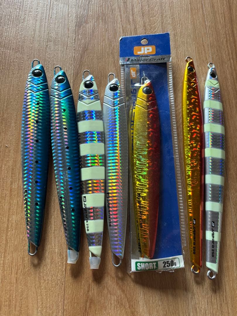 ジグパラ　200g、250g、300gセット　中古品