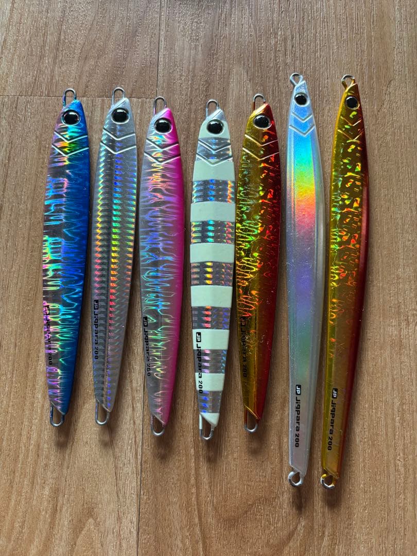 ジグパラ　200g、250g、300gセット　中古品