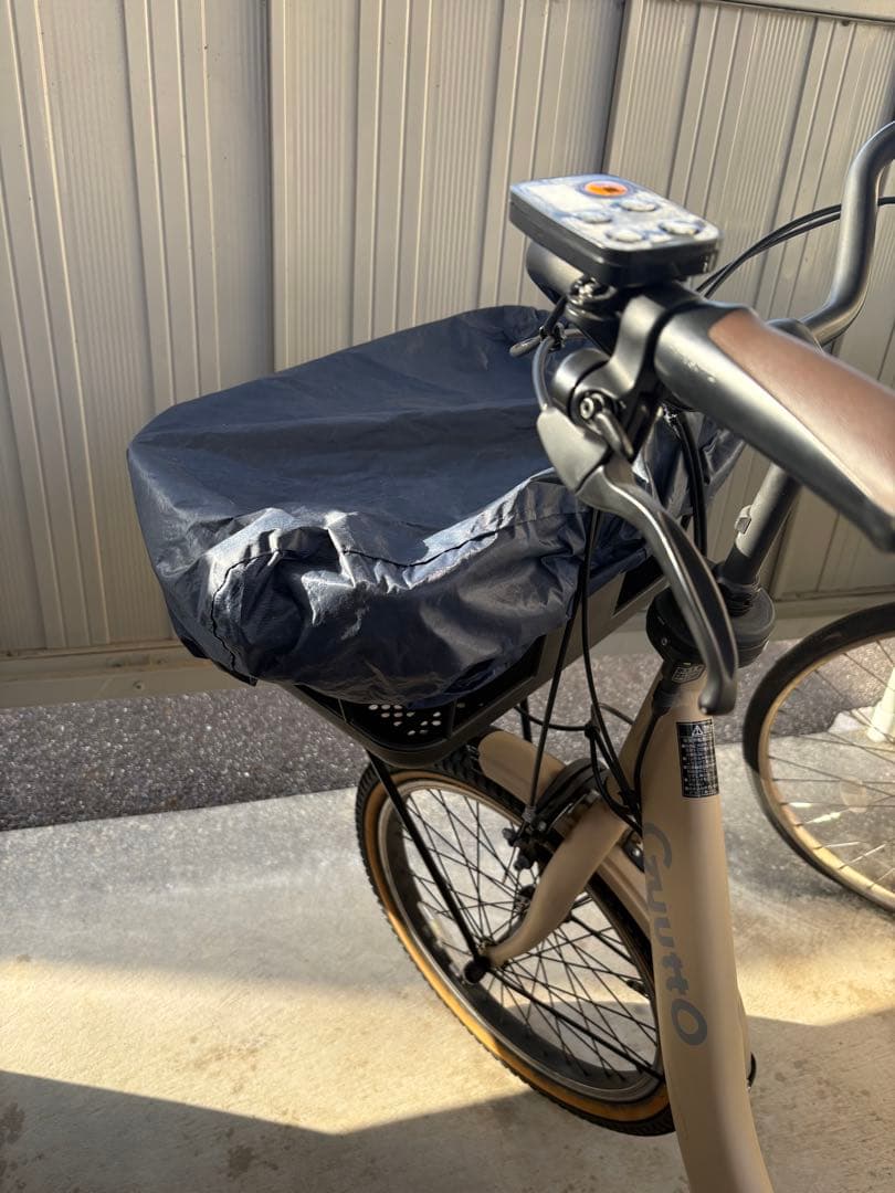 Gyutto 電動アシスト自転車 チャイルドシート付き ベージュ