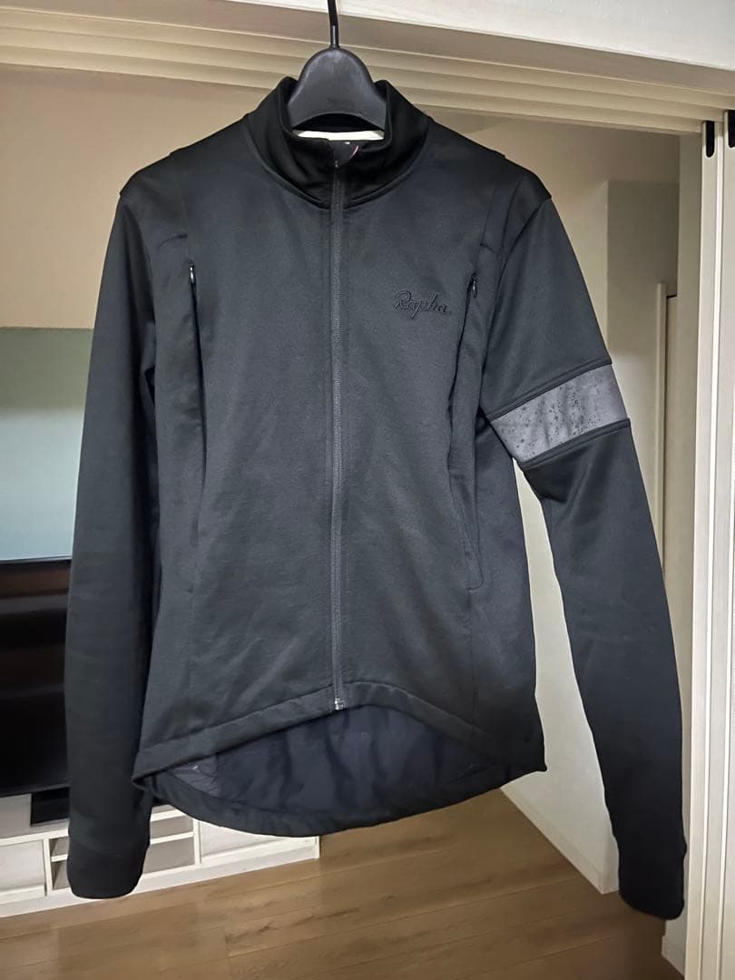 Rapha ブラック サイクルジャケット