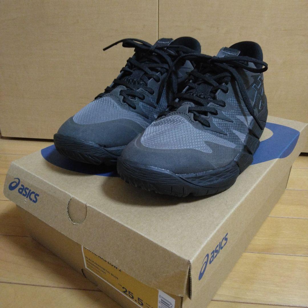 【値下げしました】ASICS　UNPRE ARS LOW2 25.5cmブラック