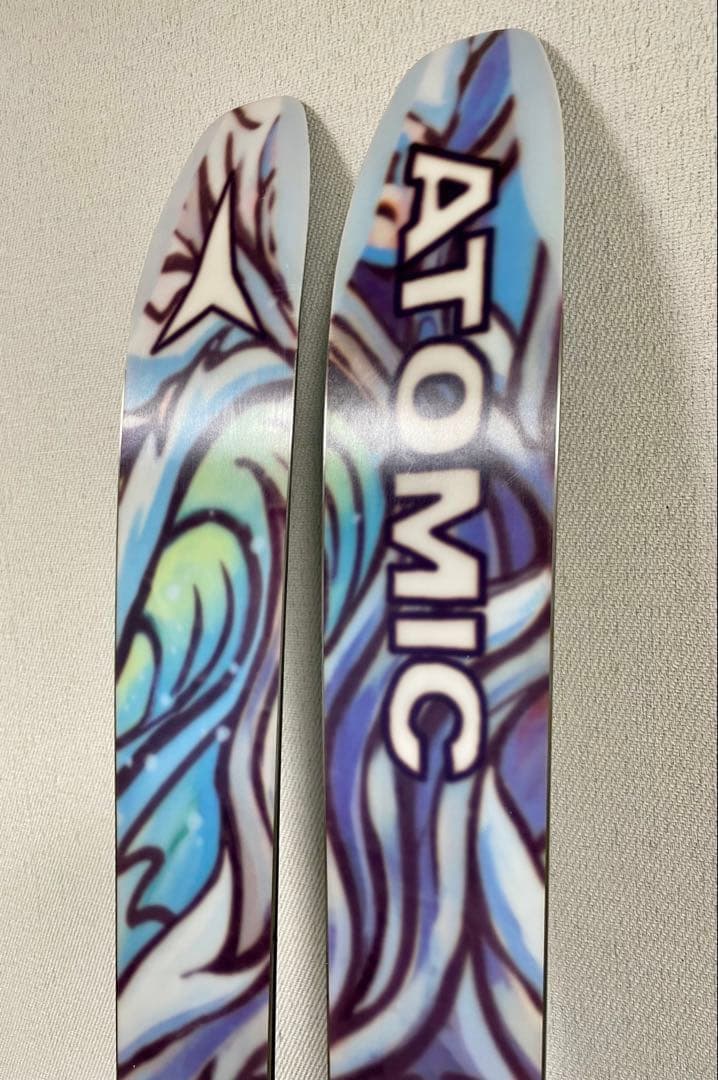 【そろそろパウダーお値下】ATOMICベンチェトラー120+シフトビン+シール