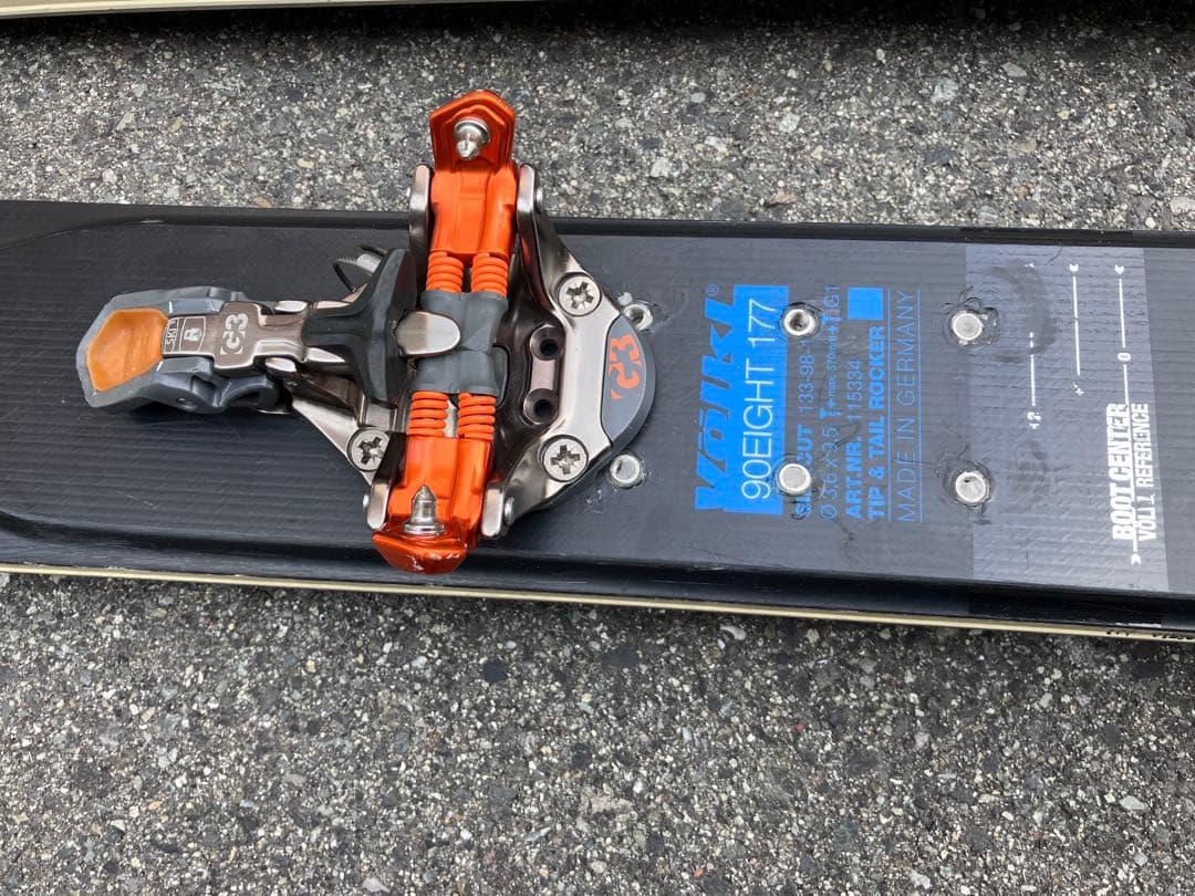 Völkl 90EIGHT 177 G3 ION 12 テックビンディングセット